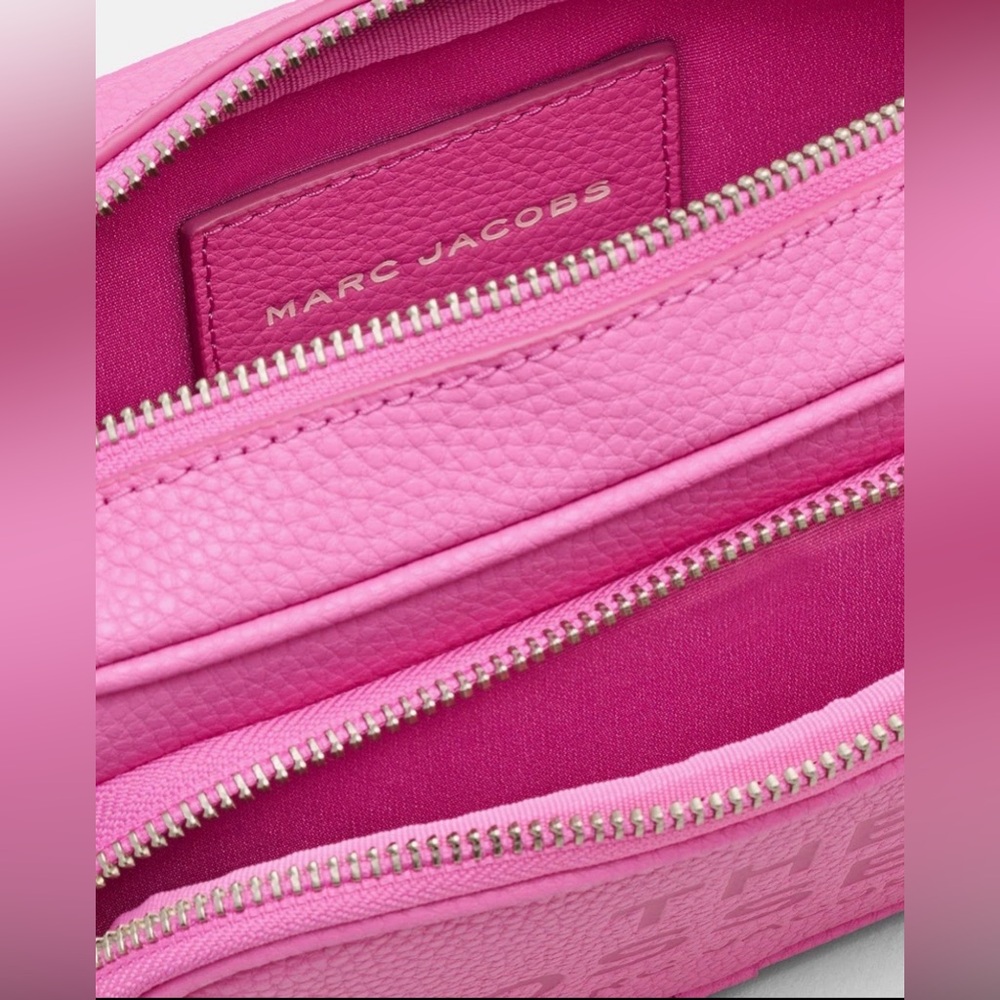 Marc Jacobs The Leather Crossbody Bag Bow Pink - Picture 7 of 7